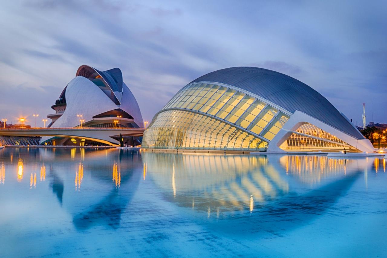 Lo spettacolare Giardino del Turia, una delle attrazioni più note di Valencia